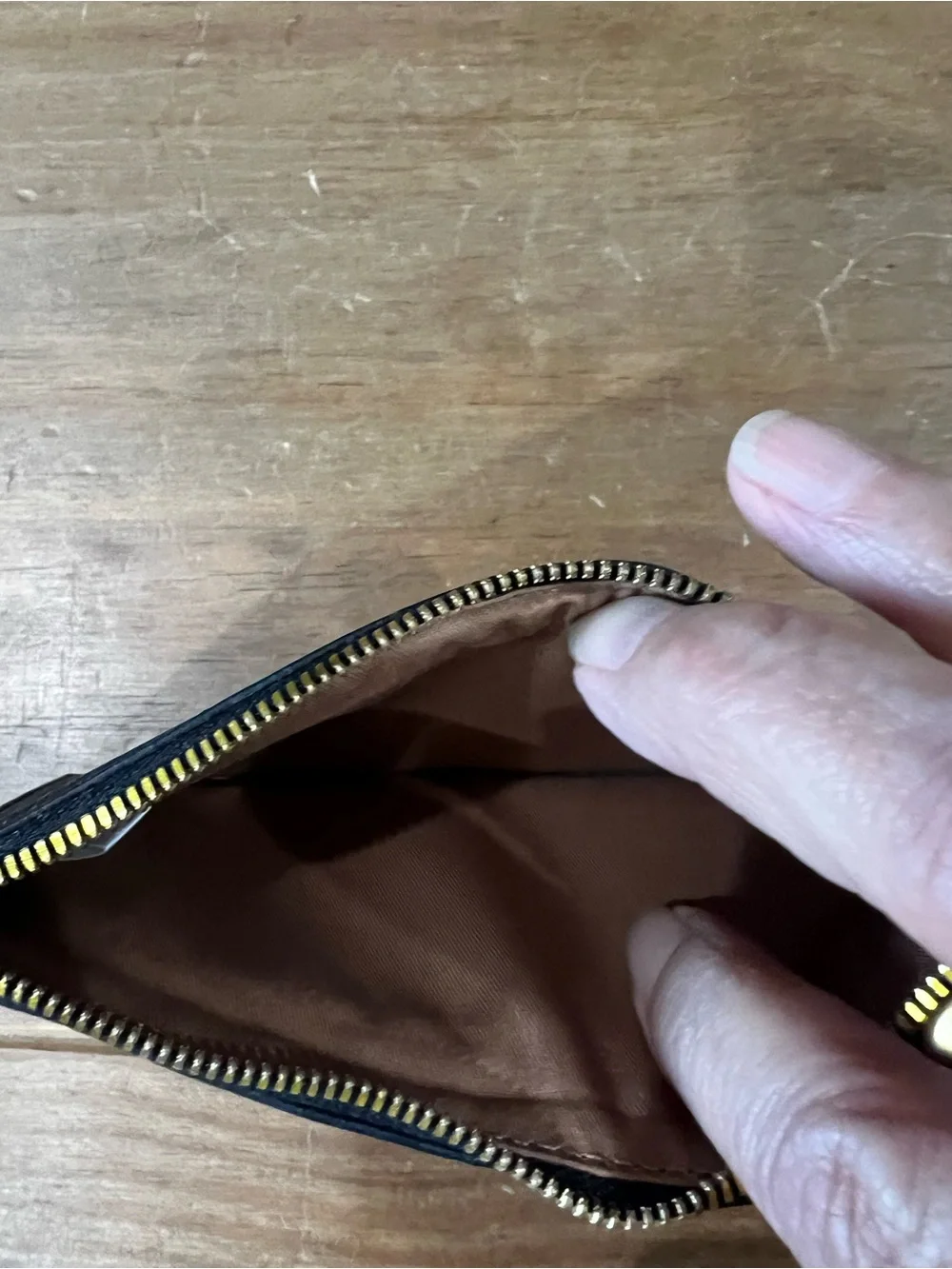 NWOT Hobo leather Carte Card Case.